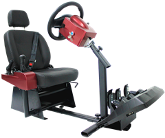 駕駛模擬機X3-i具有兩者的優點，價格適中，既有便攜式的即插即用的特點，也有一體式標配真車座椅豪華舒適的感覺。